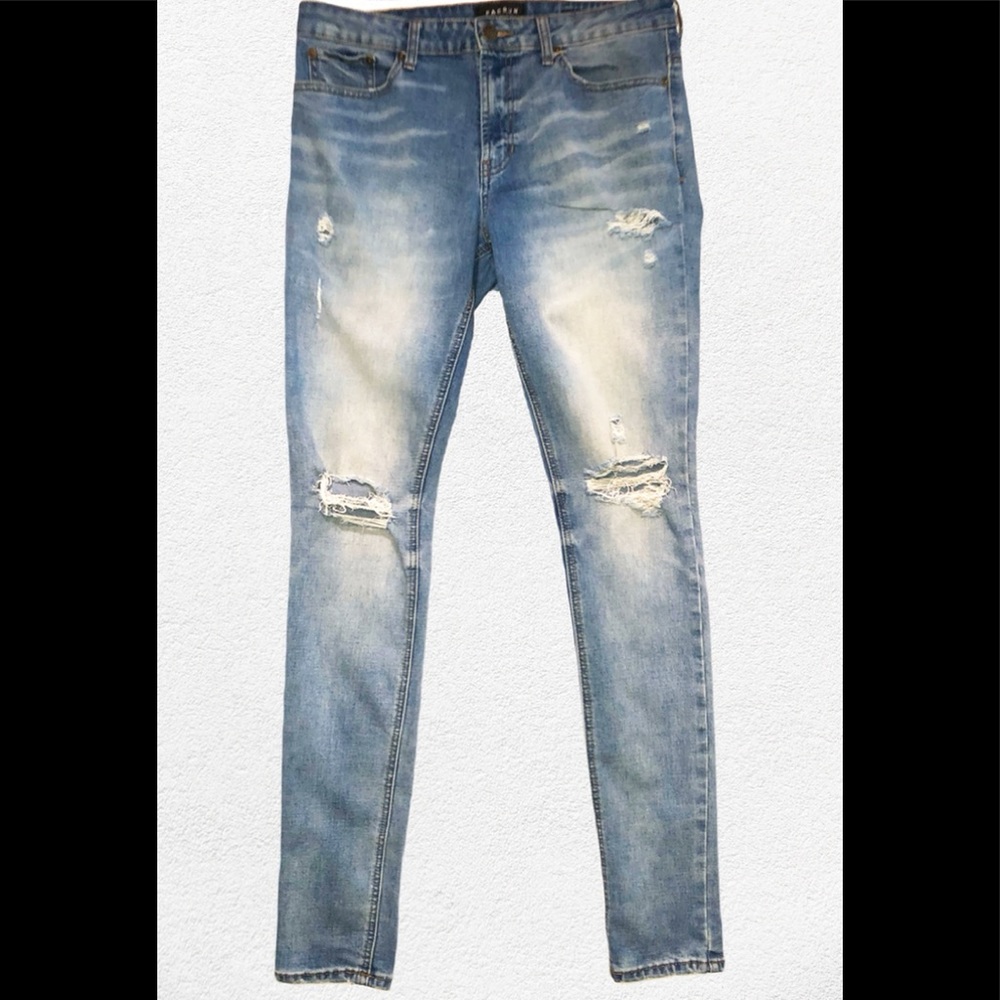 Pacsun Stacked Skinny Jeans